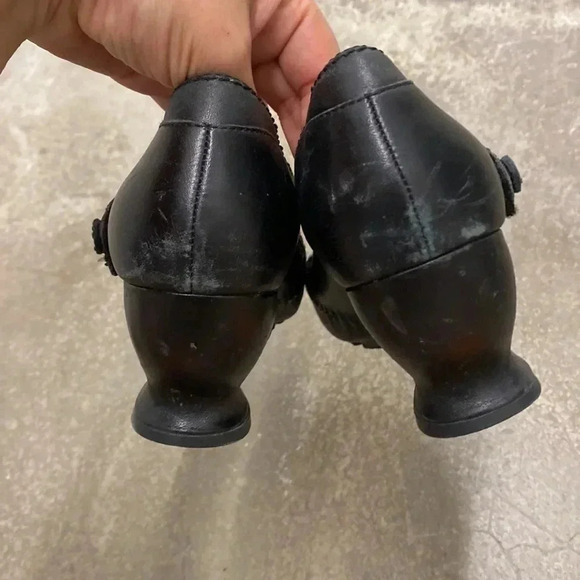 Indigo leather  mary jane - Picture 4 of 6